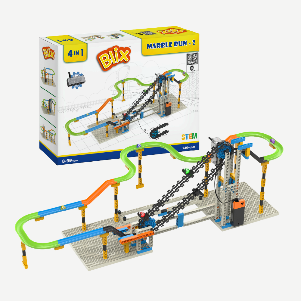 BLIX MARBLE RUN 2 WITH TRACKS